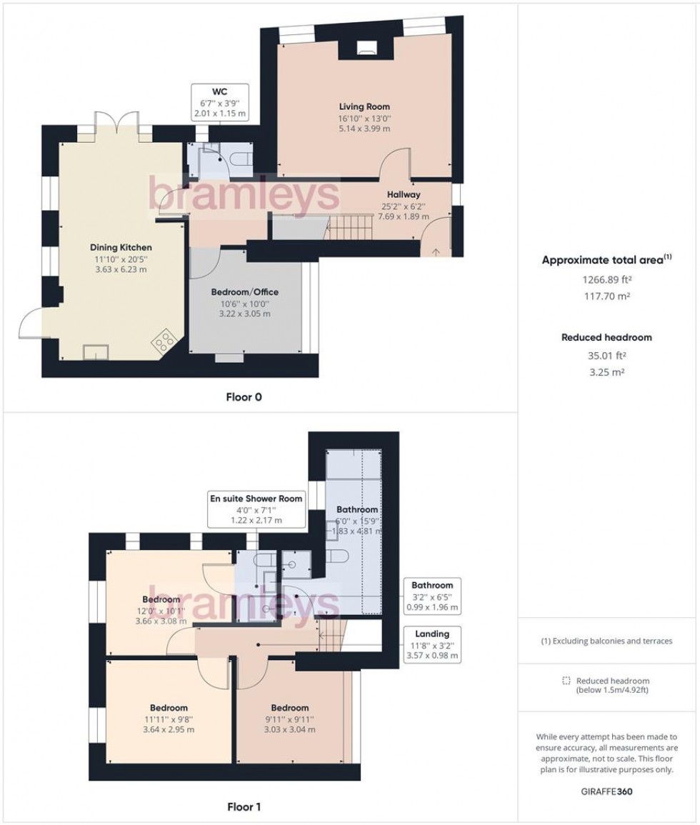 Floorplan for Timberwood, Kirkburton