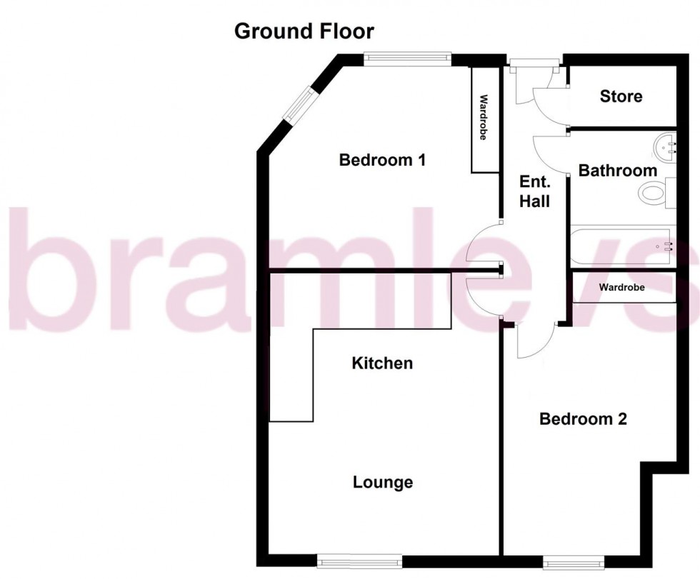 Floorplan for Plot 7, Station House Court, Manchester Road, Marsden
