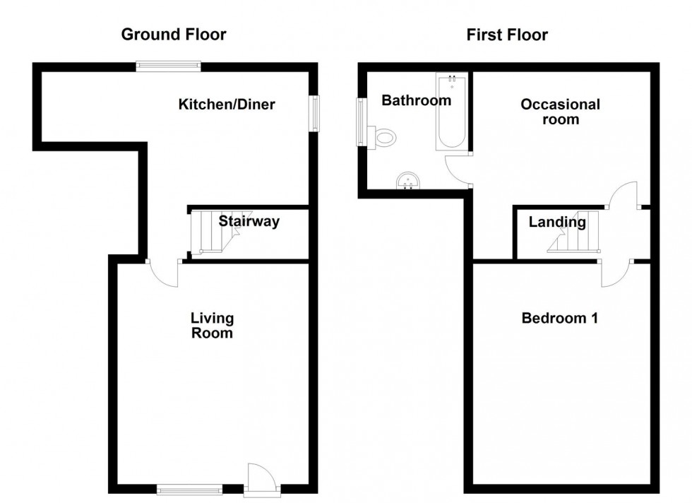 Floorplan for Chapel Lane, Heckmondwike