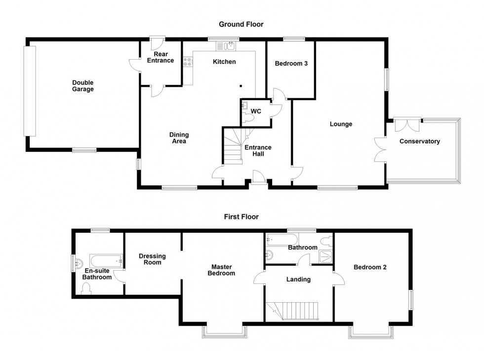Floorplan for Quarry Place, Mirfield