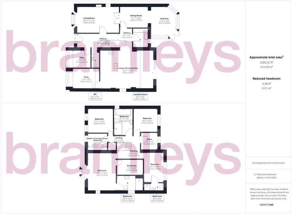 Floorplan for Langsett Croft, Bradley