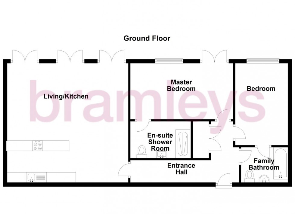 Floorplan for Burrwood Court, Stainland Road, Holywell Green