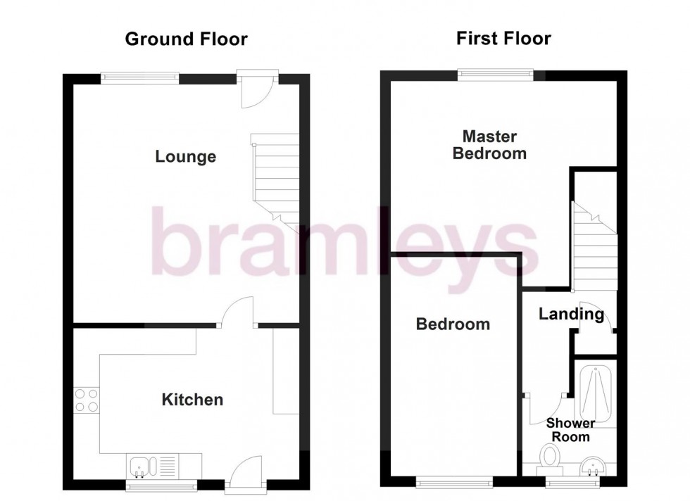 Floorplan for Ivy Terrace, Rastrick, Brighouse