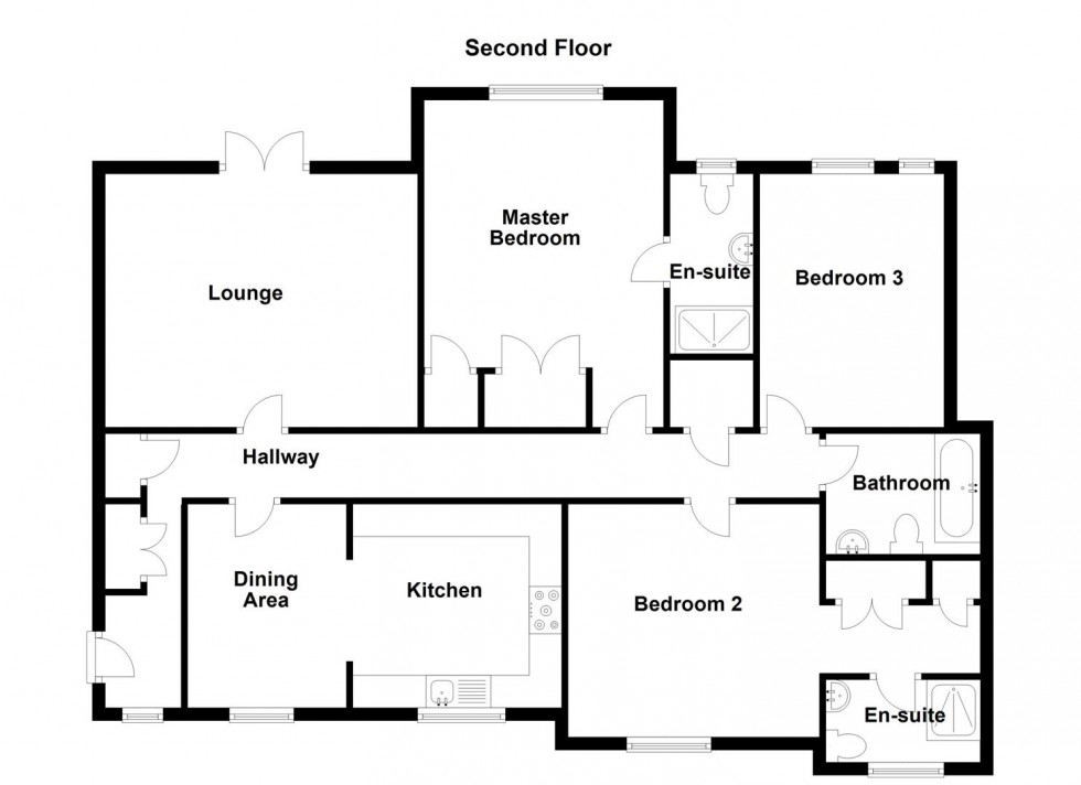 Floorplan for Marmaville Court, Mirfield