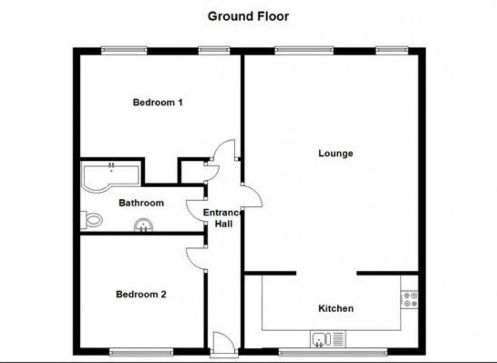 Floorplan for Beverley Place, Boothtown