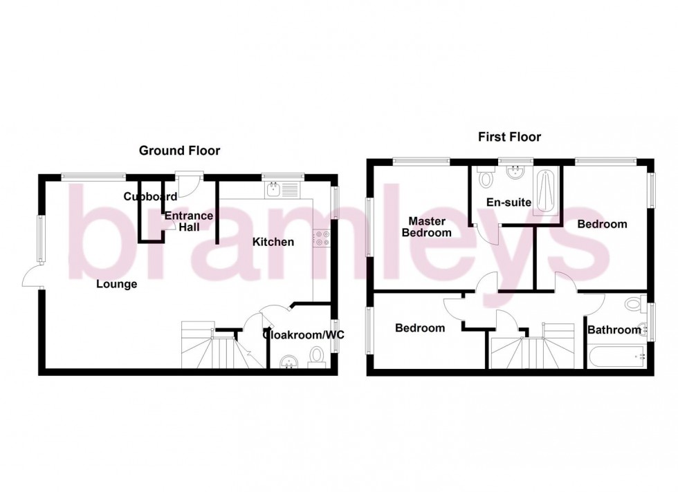 Floorplan for Redwing Close, Crosland Moor, Huddersfield