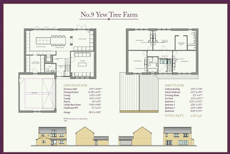 Floorplan for The Village, Farnley Tyas, Huddersfield