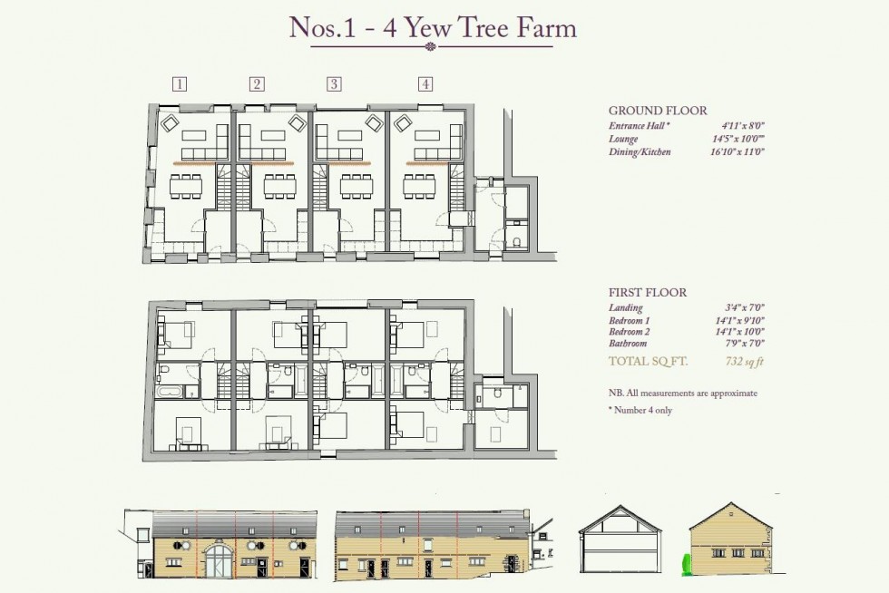 Floorplan for The Village, Farnley Tyas, Huddersfield