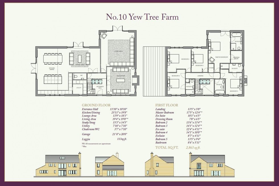 Floorplan for The Village, Farnley Tyas, Huddersfield