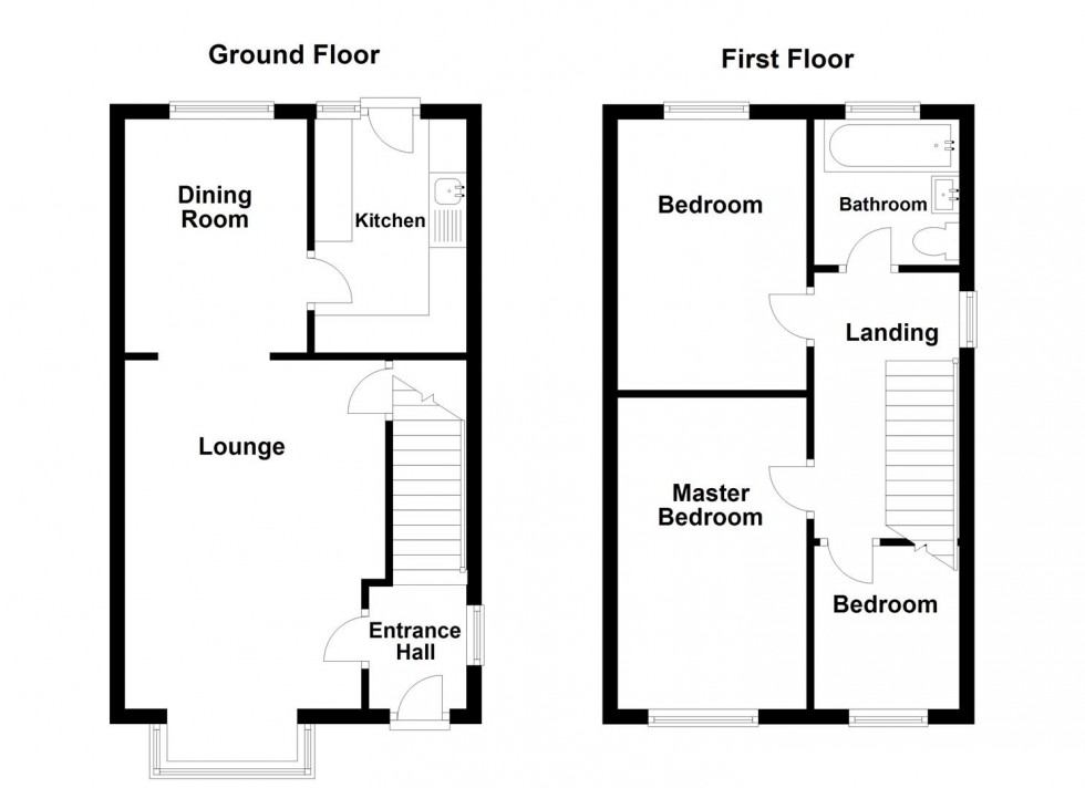 Floorplan for Caldercroft, Elland