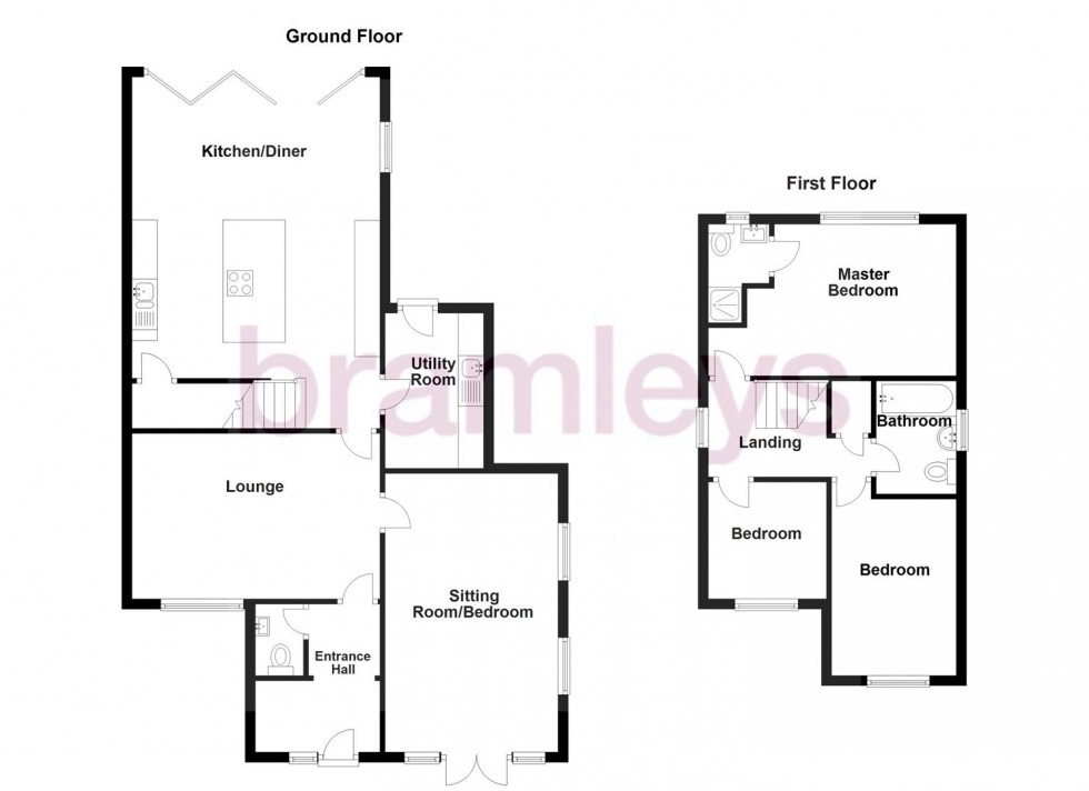 Floorplan for Oliver Meadows, Elland