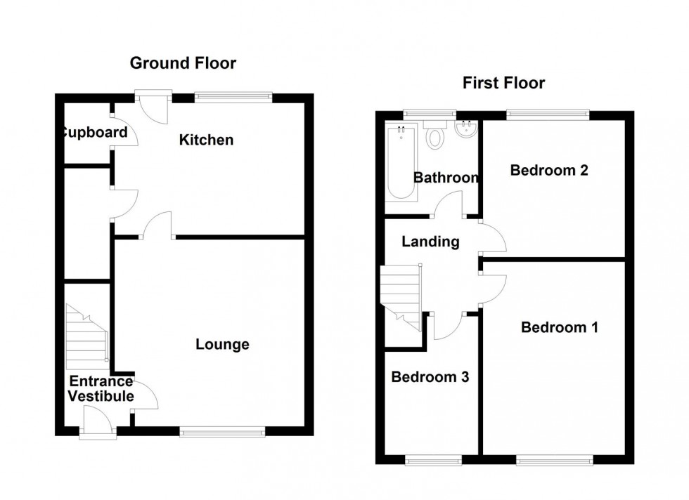 Floorplan for Firthcliffe Place, Liversedge
