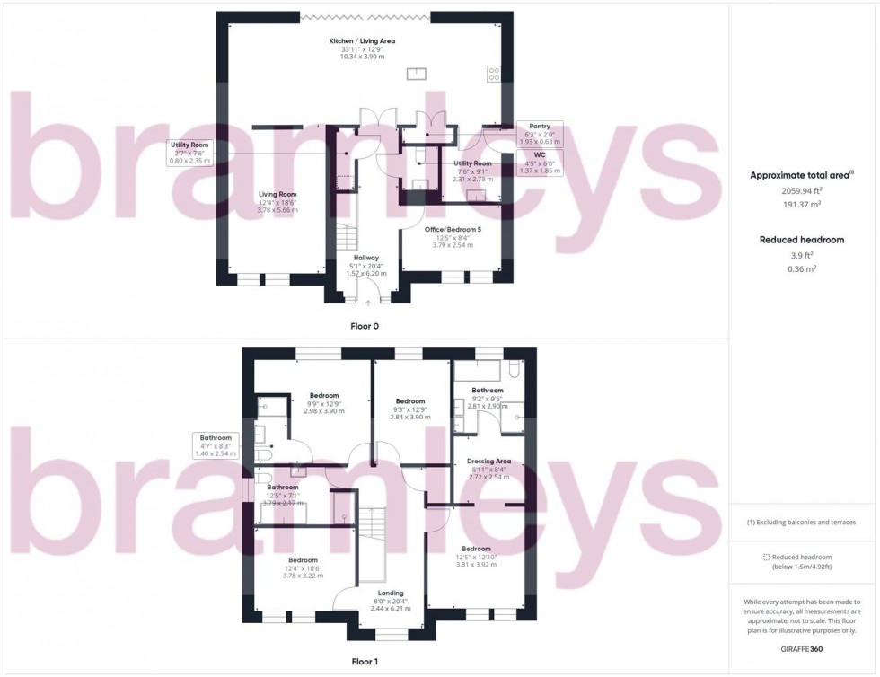 Floorplan for Snelsins Road, Cleckheaton