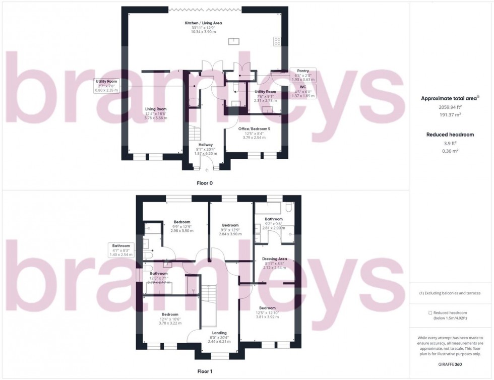 Floorplan for Snelsins Road, Cleckheaton