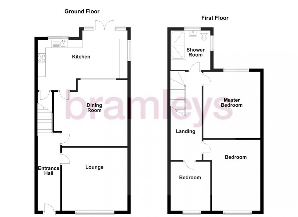 Floorplan for Northfield, Jepson Lane, Elland