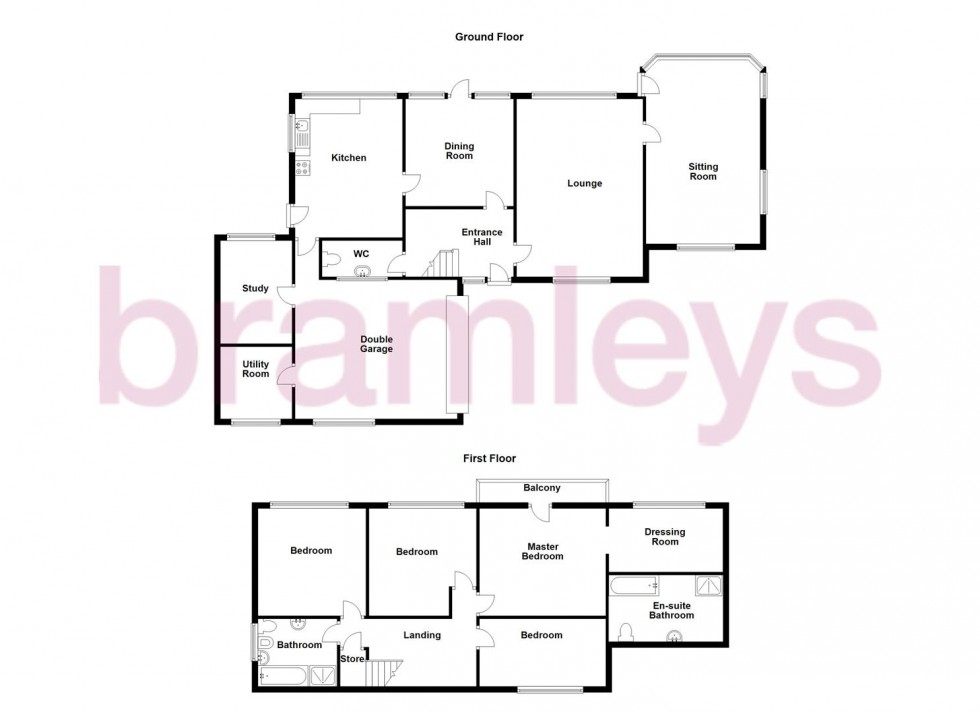 Floorplan for Lascelles Hall Road, Kirkheaton
