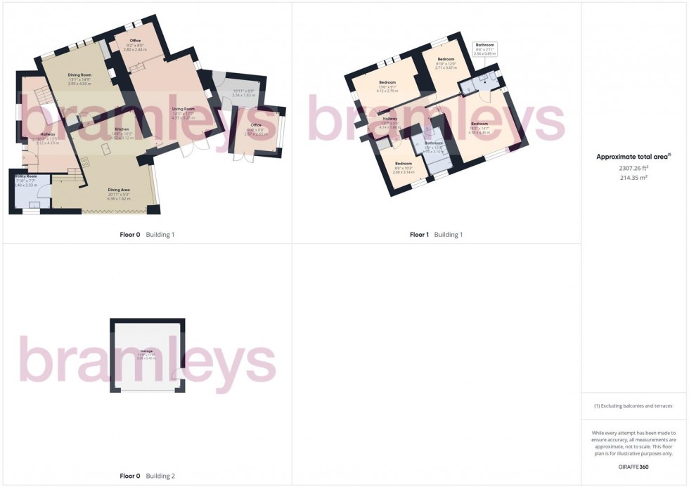 Floorplan for Lascelles Hall Road, Lascelles Hall