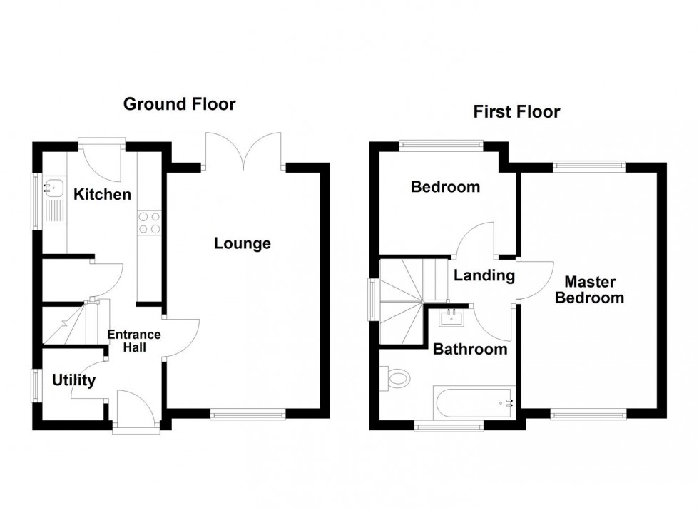 Floorplan for Sunnyside, Sowood, Halifax