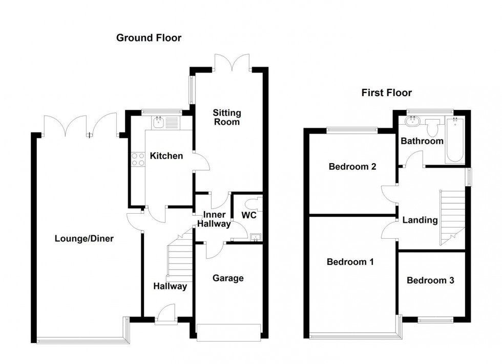 Floorplan for Towngate Grove, Mirfield