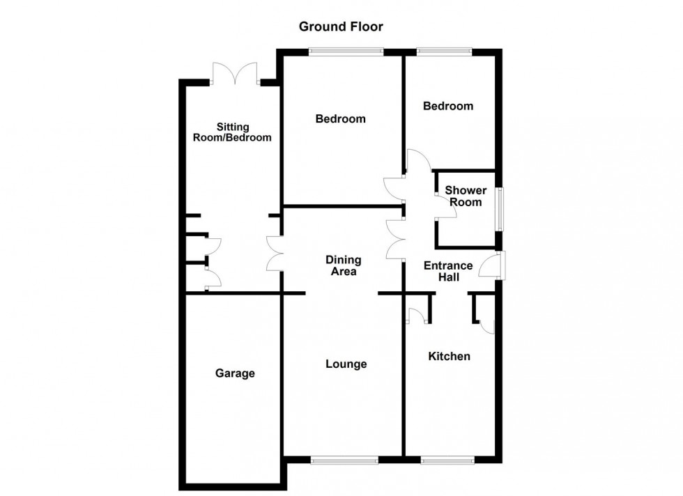 Floorplan for Fernlea Close, Heckmondwike