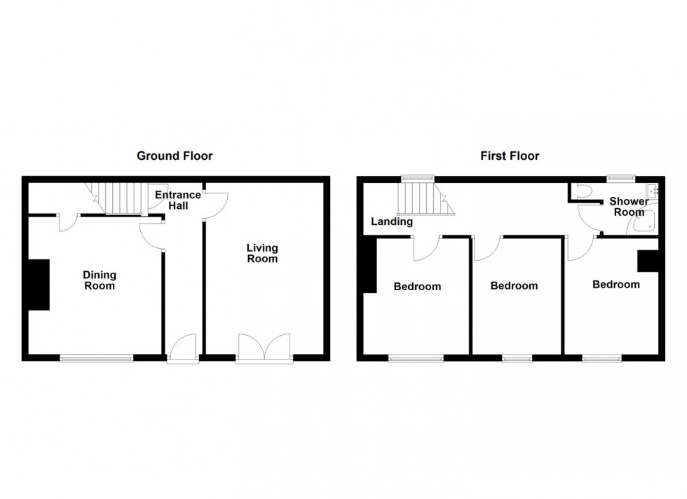 Floorplan for Stocks Bank Road, Mirfield