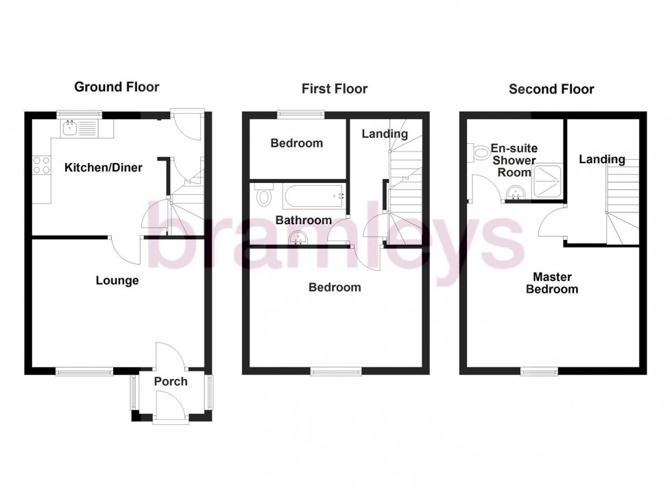 Floorplan for Union Street South, Halifax