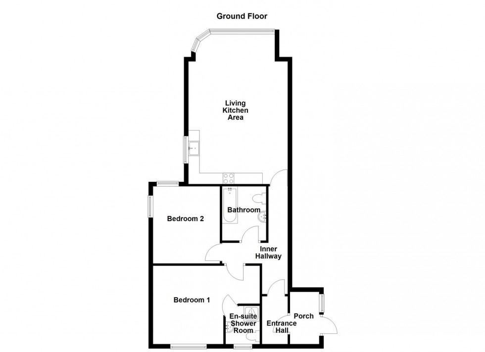 Floorplan for Parker Lane, Mirfield