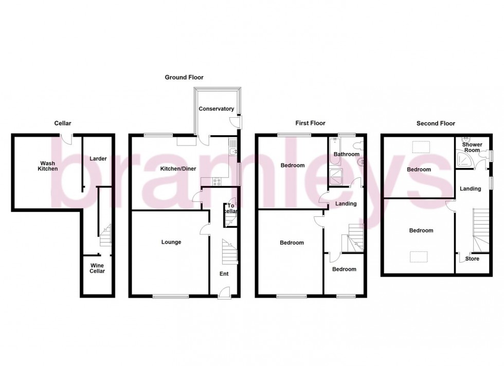 Floorplan for Clifton Road, Huddersfield
