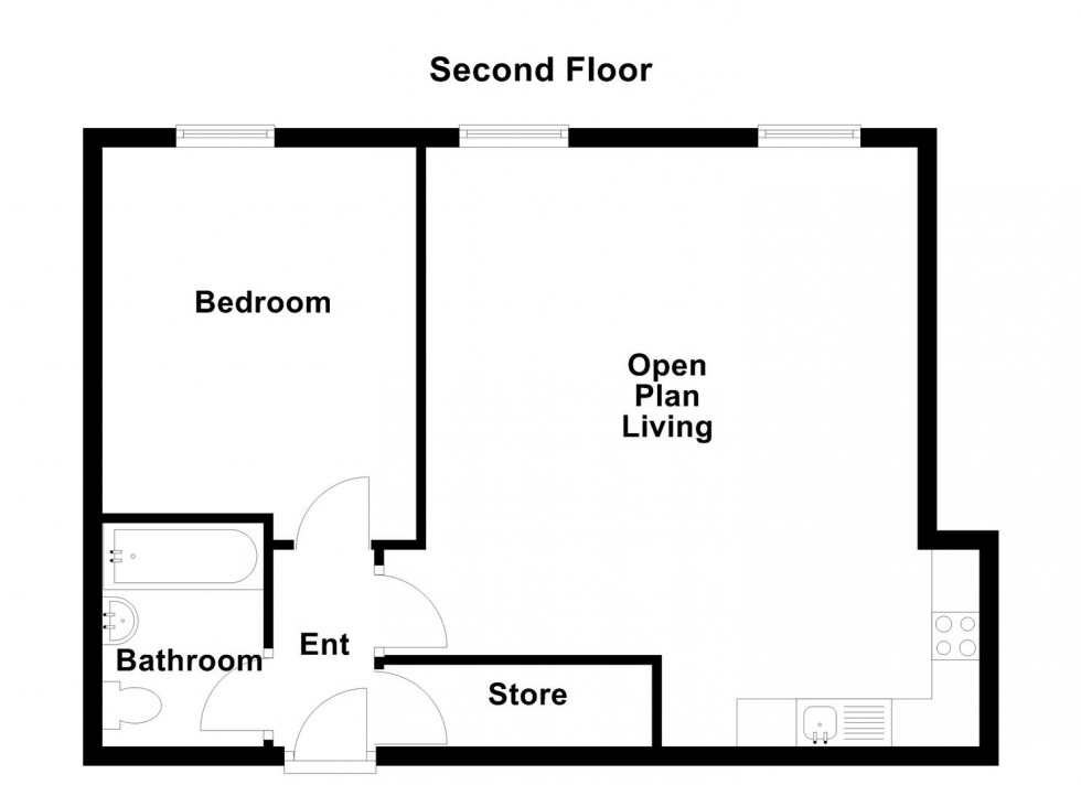 Floorplan for Stoney Lane, Longwood, Huddersfield
