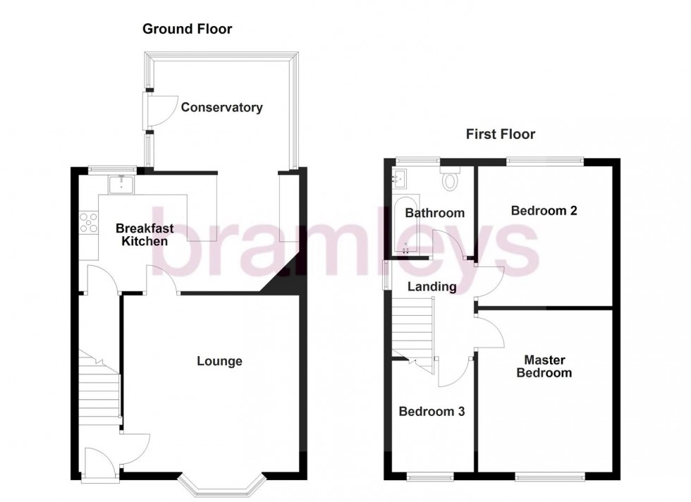 Floorplan for Woodhouse Lane, Brighouse