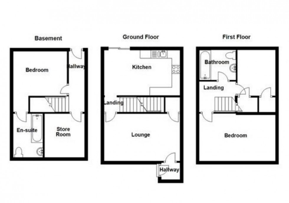 Floorplan for Stainland Road, Greetland, Halifax