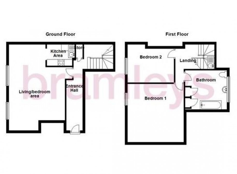 Floorplan for Church Street, Huddersfield