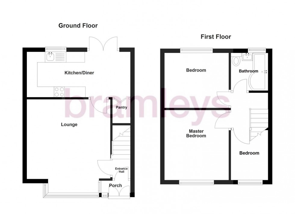 Floorplan for Norman Terrace, Elland