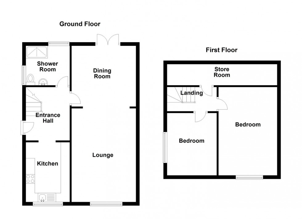 Floorplan for Balmfield Crescent, Liversedge