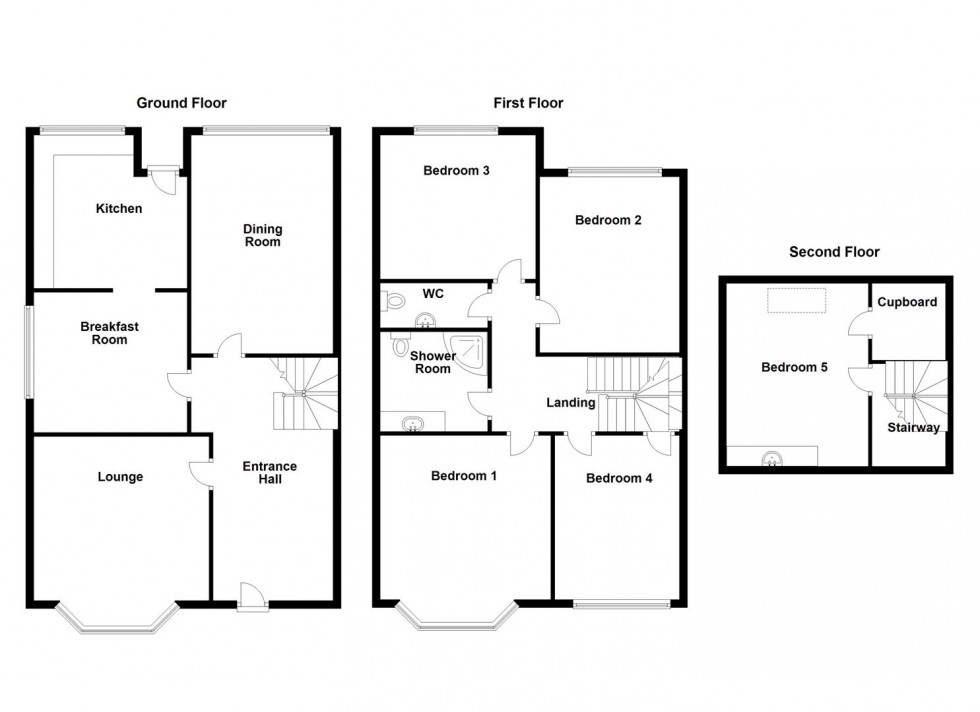 Floorplan for Upper Batley Low Lane, Batley