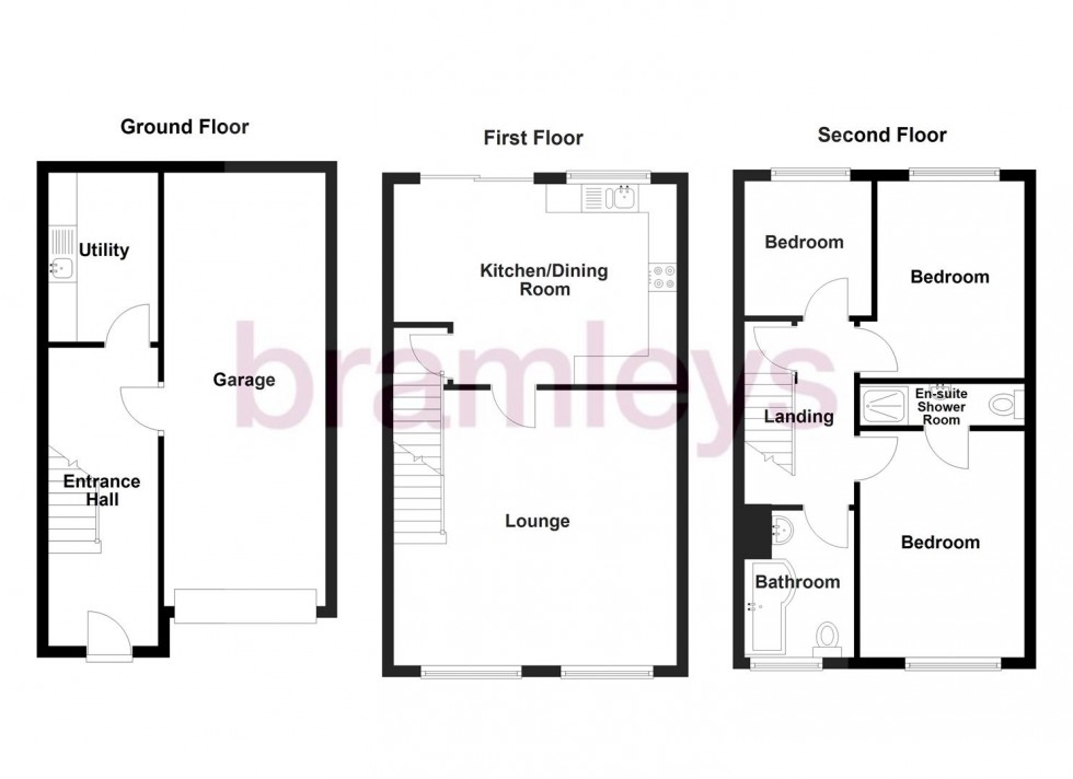 Floorplan for The Orchards, Brighouse