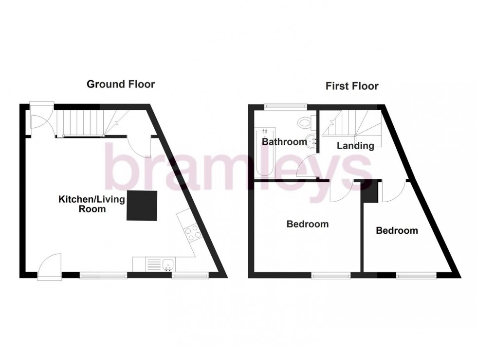 Floorplan for Bradley Road, Huddersfield