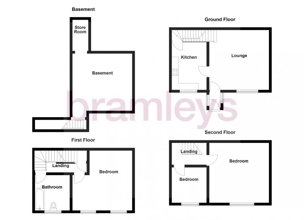 Floorplan for Granny Hill Terrace, Halifax