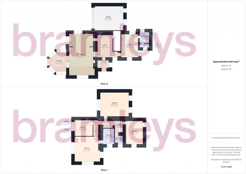 Floorplan for Riley Lane, Kirkburton, Huddersfield