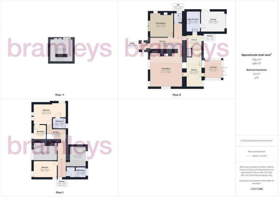 Floorplan for Station Road, Fenay Bridge, Huddersfield