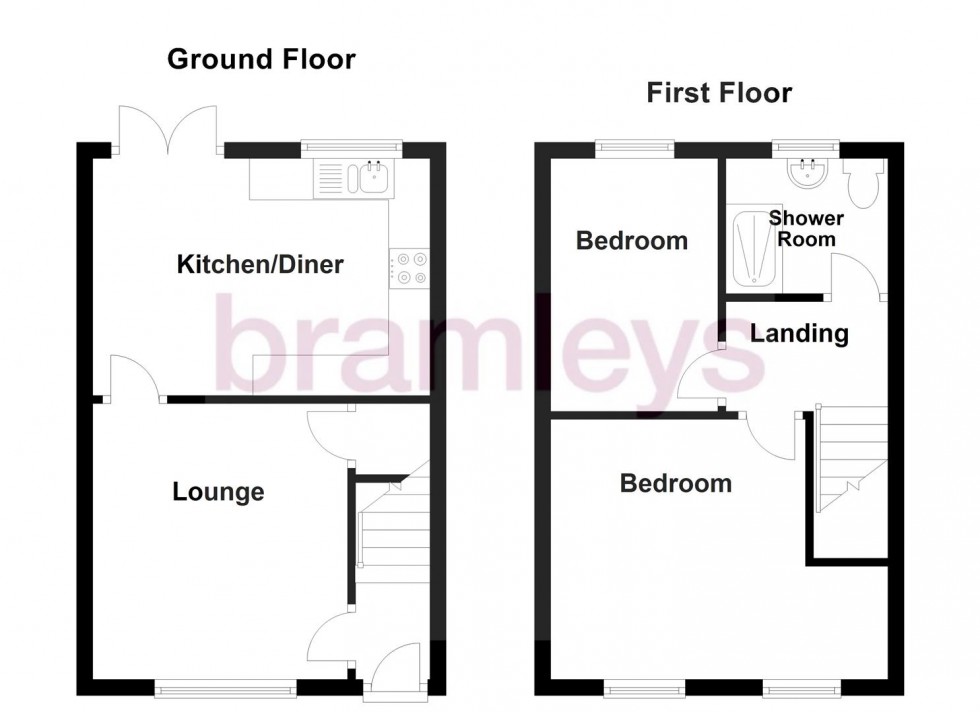 Floorplan for Elland Lane, Lower Edge, Elland
