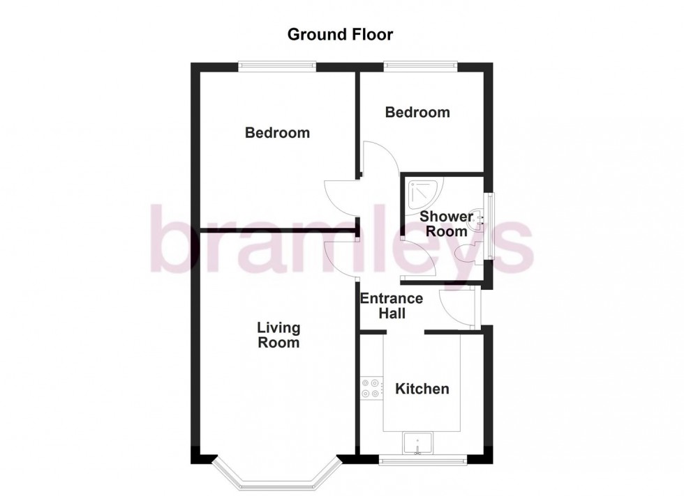 Floorplan for Kingsley Drive, Birkenshaw, Bradford