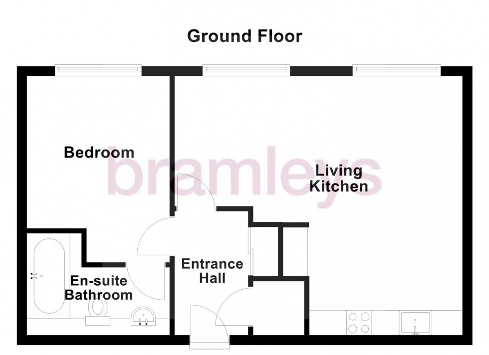 Floorplan for Firth Street, Huddersfield
