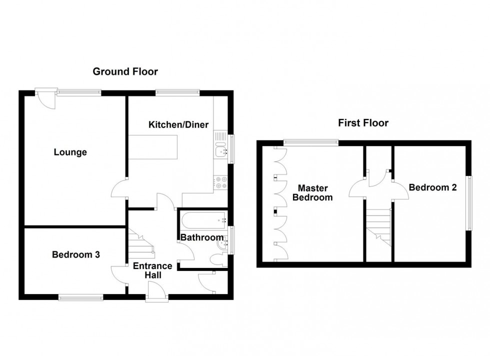 Floorplan for Manor Park, Mirfield