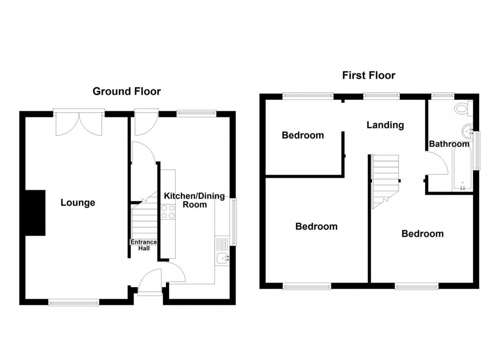 Floorplan for Kildare Crescent, Allerton