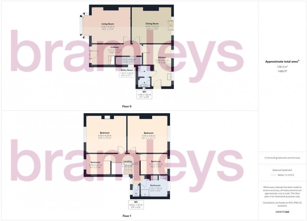 Floorplan for Le Marchant Avenue, Huddersfield