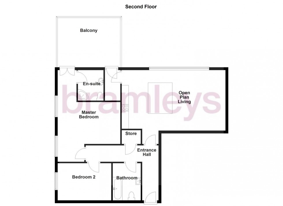 Floorplan for Plover Road, Lindley, Huddersfield