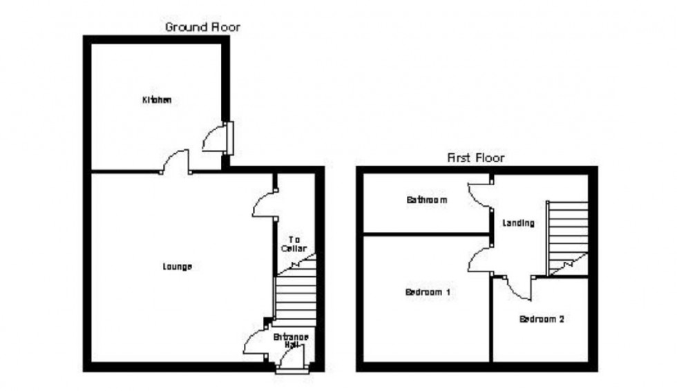 Floorplan for Luck Lane, Marsh, Huddersfield