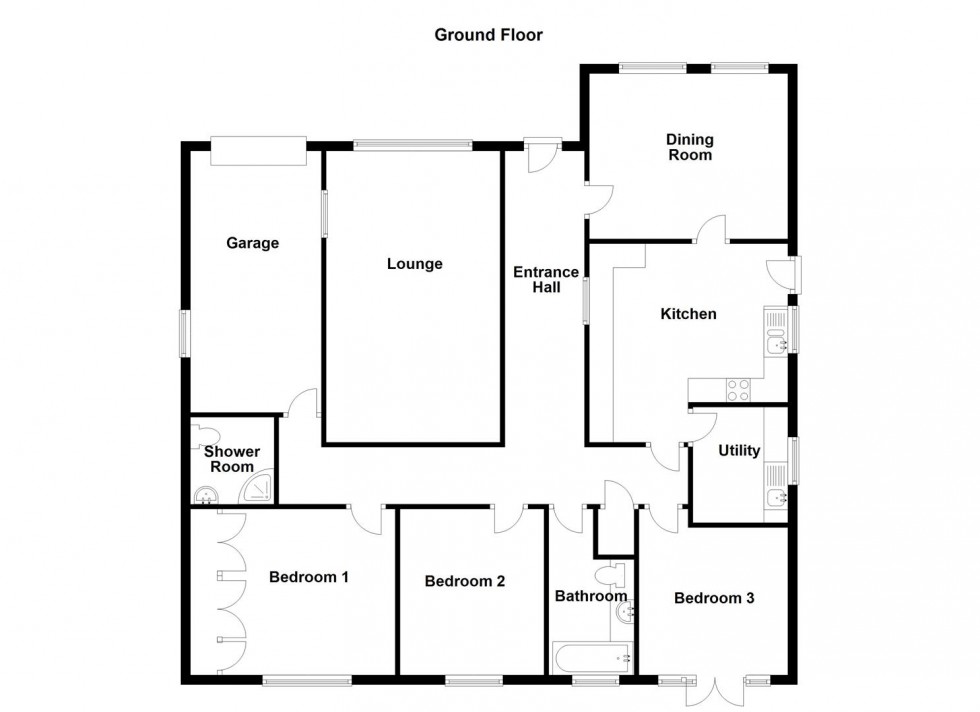Floorplan for Hopton Lane, Mirfield