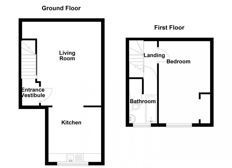 Floorplan for Walker Street, Ravensthorpe, Dewsbury